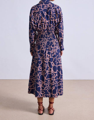 Apiece Apart - Sophia Smocked Shirt Dress