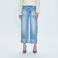 Pistola - Ryder High Rise Cuffed Straight Jeans