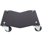 Heavy Duty Steel Vehicle Dollies with Brakes, 2500Lbs Capacity