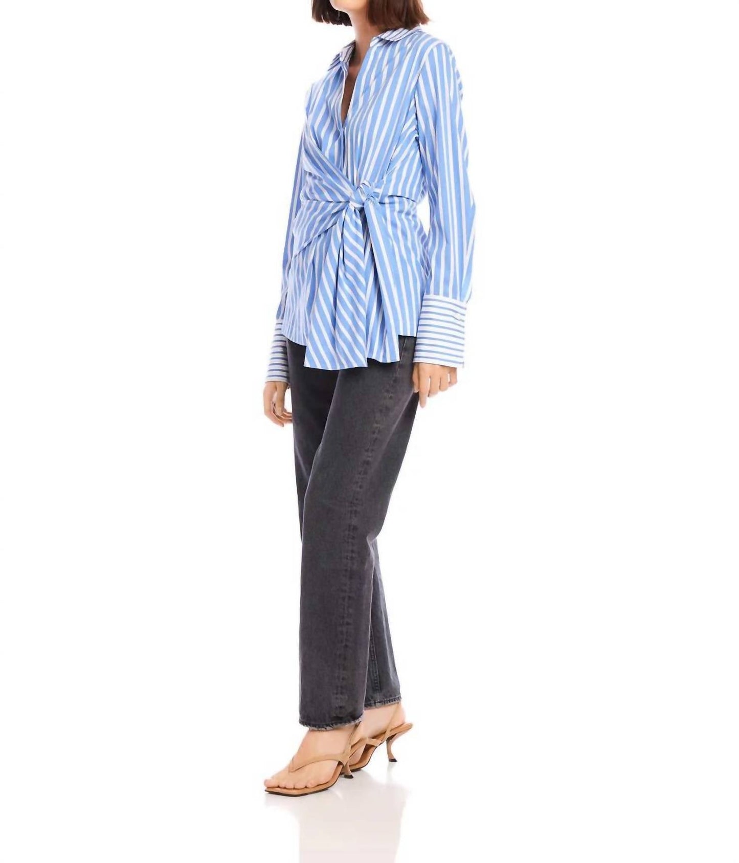 Fifteen Twenty - Reese Tie Waist Shirt