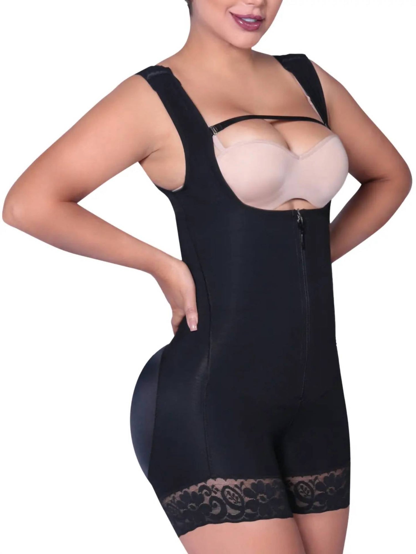 Siluets - Bodysuit Slimming Shaper With Latex – Full Body Control & Everyday Comfort