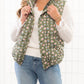 Tcec - Floral Puffer Vest