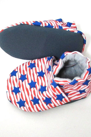 Cabooties - Baby Stars And Stripes Canvas Shoes