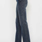 Judy Blue - Button Fly Destroy Hem Straight Jeans