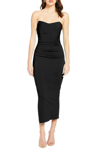 Katie May - Ashun Strapless Midi Dress