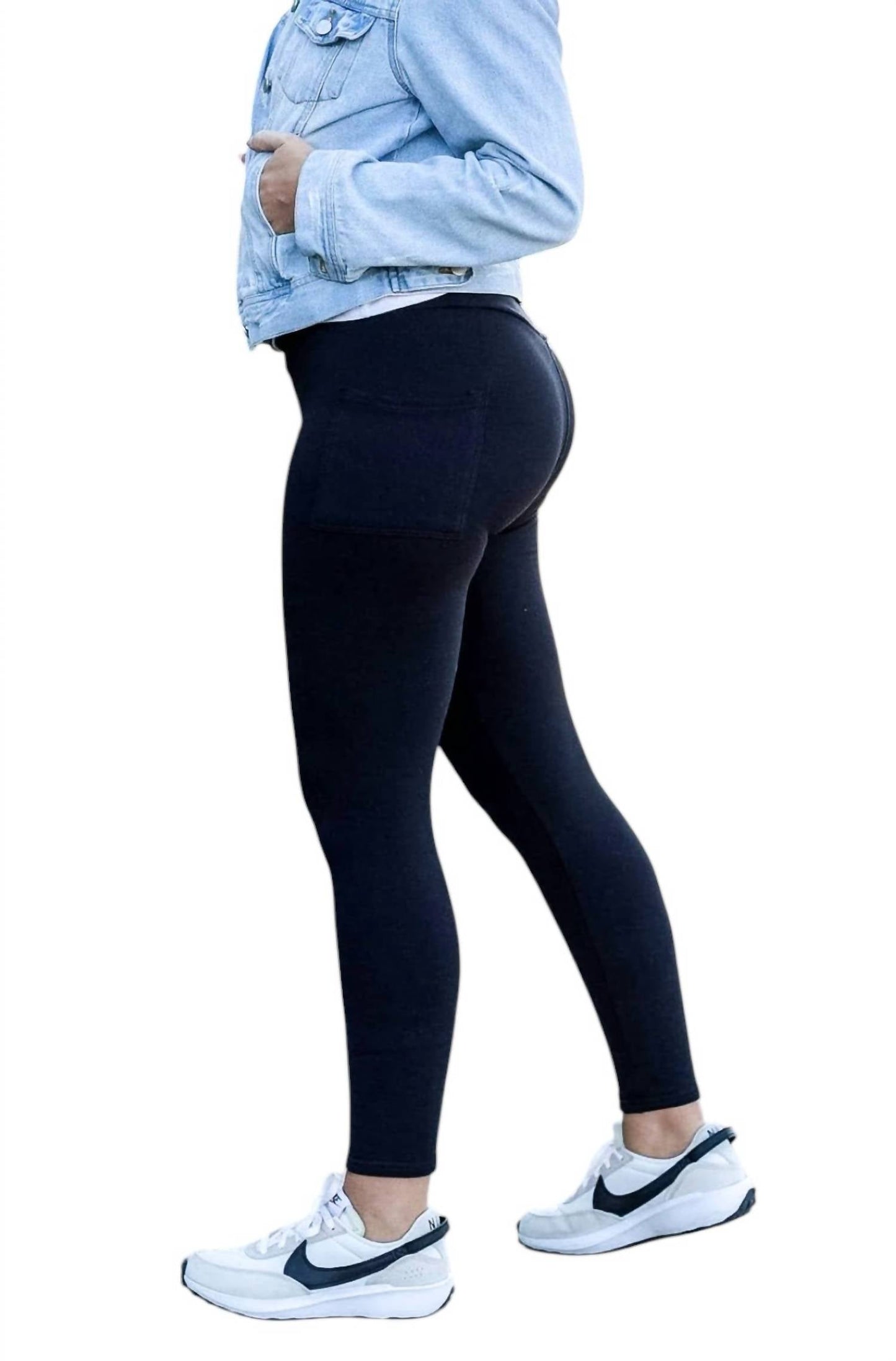 Julia Rose - Full Length Leggings With Pocket