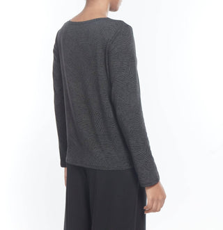 Matthildur - Gymno Patterned Long Sleeve Top