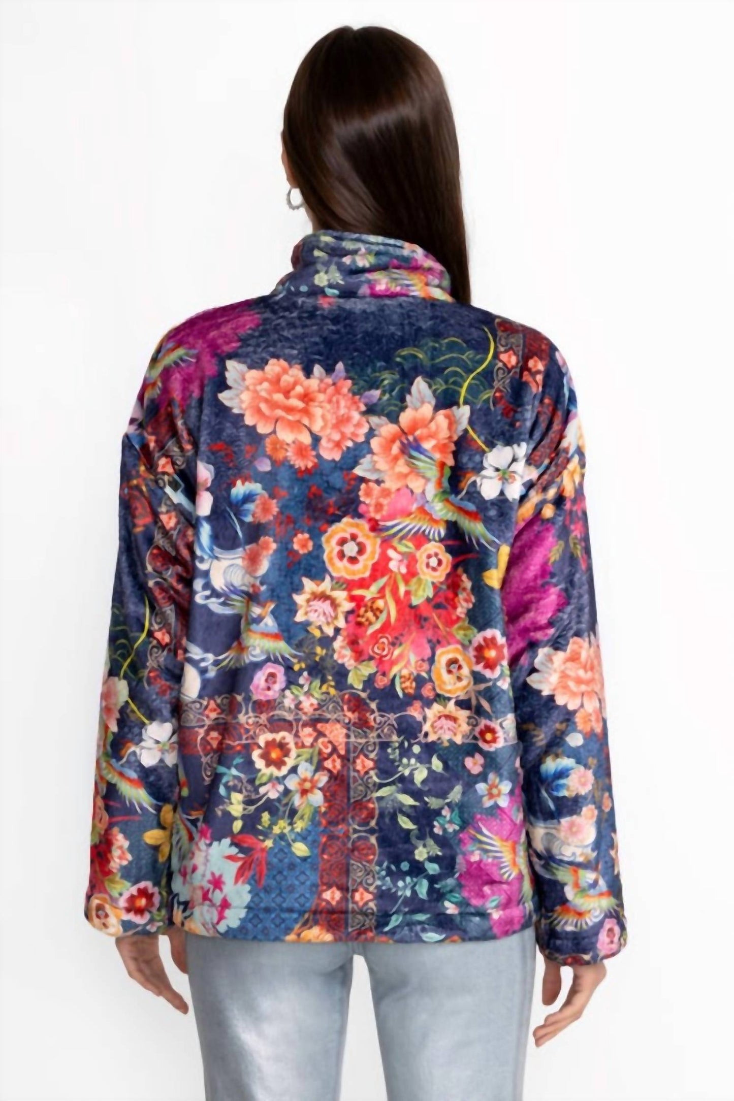Johnny Was - JOAN ZIP SHERPA LINED JACKET