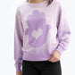 Chrldr - BIG HAMSA HEART CREWNECK SWEATSHIRT