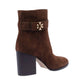 Tory Burch - Women T Lock Heeled Ankle Boot