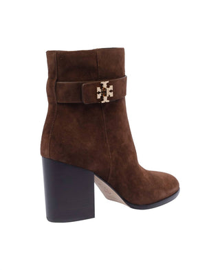 Tory Burch - Women T Lock Heeled Ankle Boot