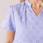 Southern Grace - V-neck Checkered Dress