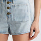Frame - Bardot Exposed Button Short