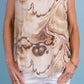Gigi Moda - Fernanda Swirl Silk Top