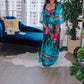Little Secret Of Mine - Women's Full Length Floral Dress