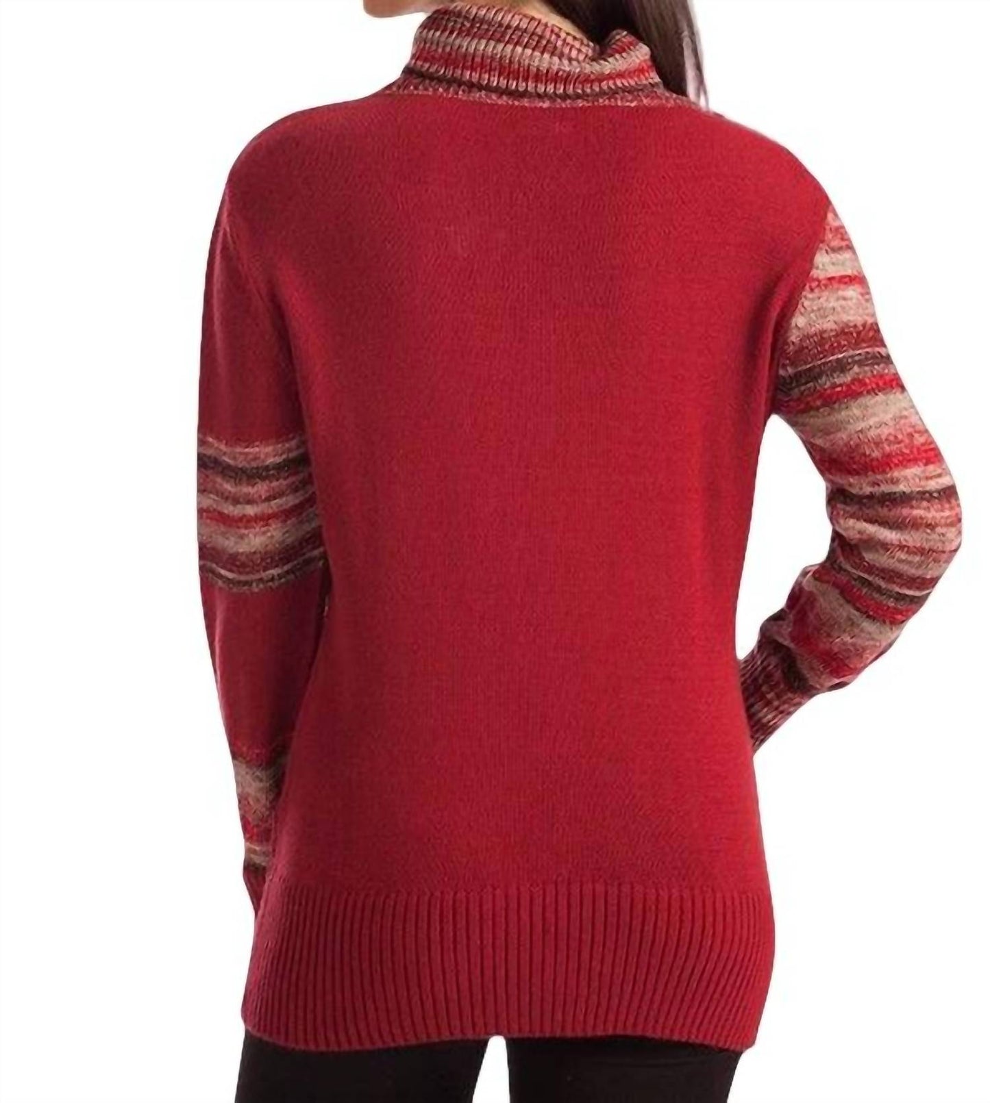 French Kyss - Katherine Braided Open Neck Sweater