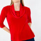 Joseph Ribkoff - 3/4 Length Cowl Neck Blouse