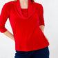 Joseph Ribkoff - 3/4 Length Cowl Neck Blouse