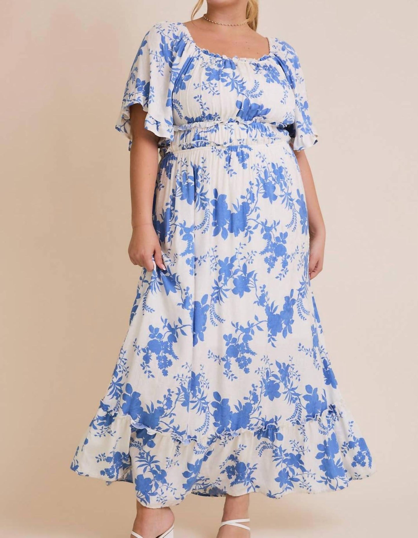 Gilli - Indigo Bloom Maxi Dress