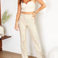 Venti6 - Faux Leather Pants
