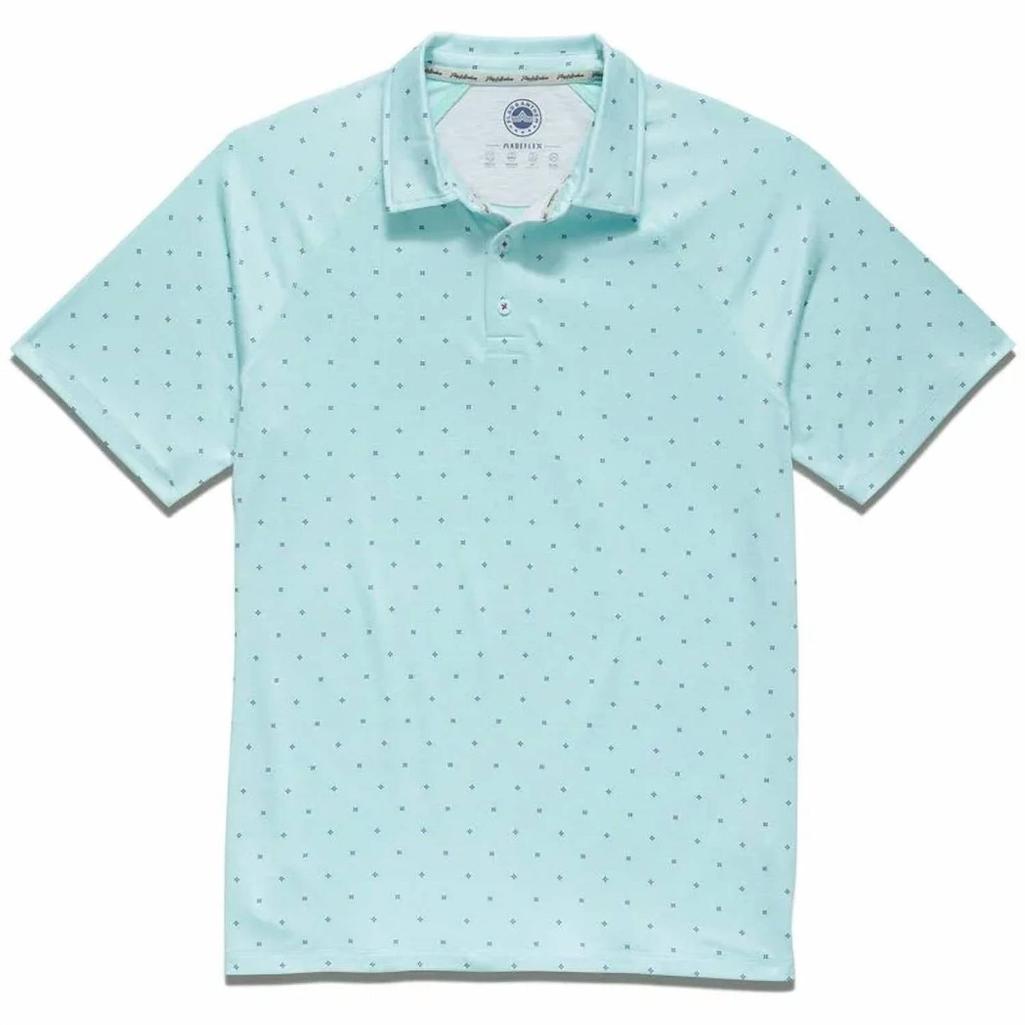 Flags & Anthem - Wheaton Dot Print Performance Polo Shirt