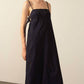 Adriana Degreas - Women's Geometric Spaghetti Straps Long Dress