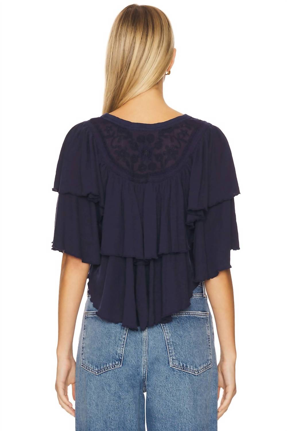 Free People - Rose Party Tee
