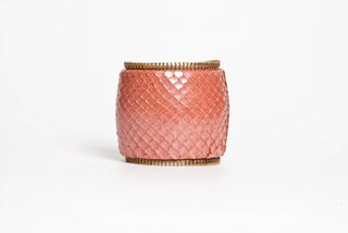 Avenue Chic - Women's Python Zipper Cuff - Large