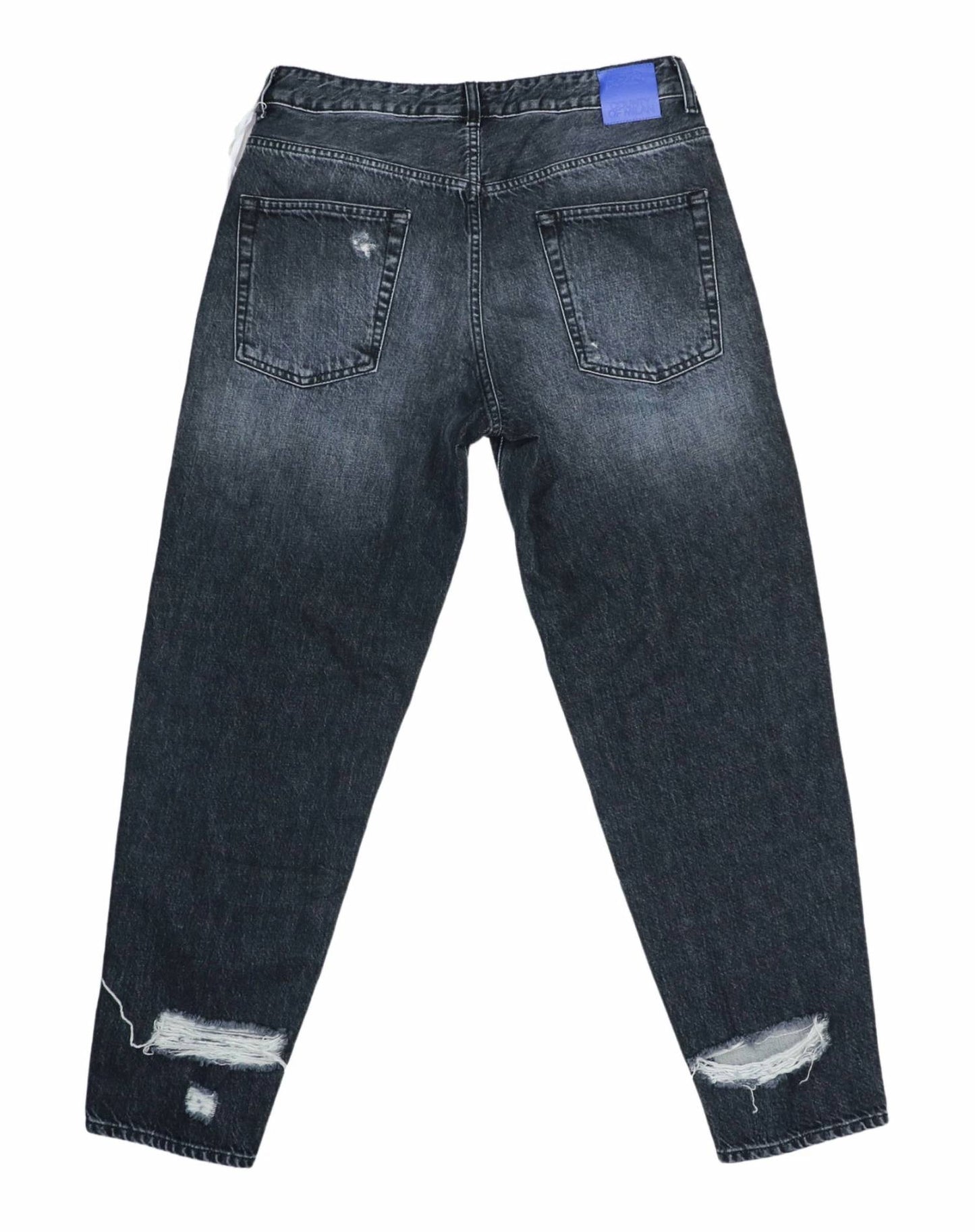 Marcelo Burlon - Men's Tapered Vintage Distress Italian Denim Jeans