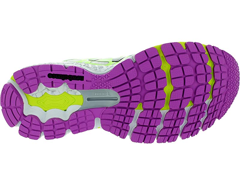 New Balance Women's 860V5 Running Shoes Lime Green/Grey