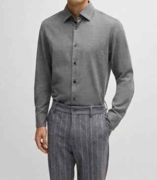 Hugo Boss - Casual-fit Cotton Twill Shirt