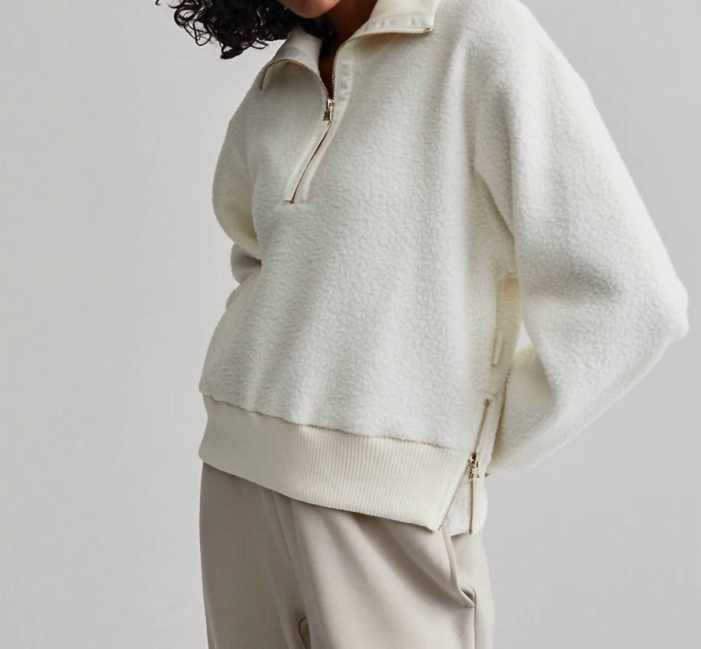 Varley - Roselle Half Zip Fleece Sweater