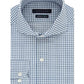 Tommy Hilfiger Men's Classic Fit Non Iron Thflex Supima Stretch Check Dress Shirt Green Size 18 X36-37