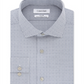 Calvin Klein Men's Slim Fit Non Iron Stretch Check Dress Shirt Blue Size 15X34X35