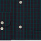Eagle Men's Check Collared Work Dress Shirt Green Size 36-37