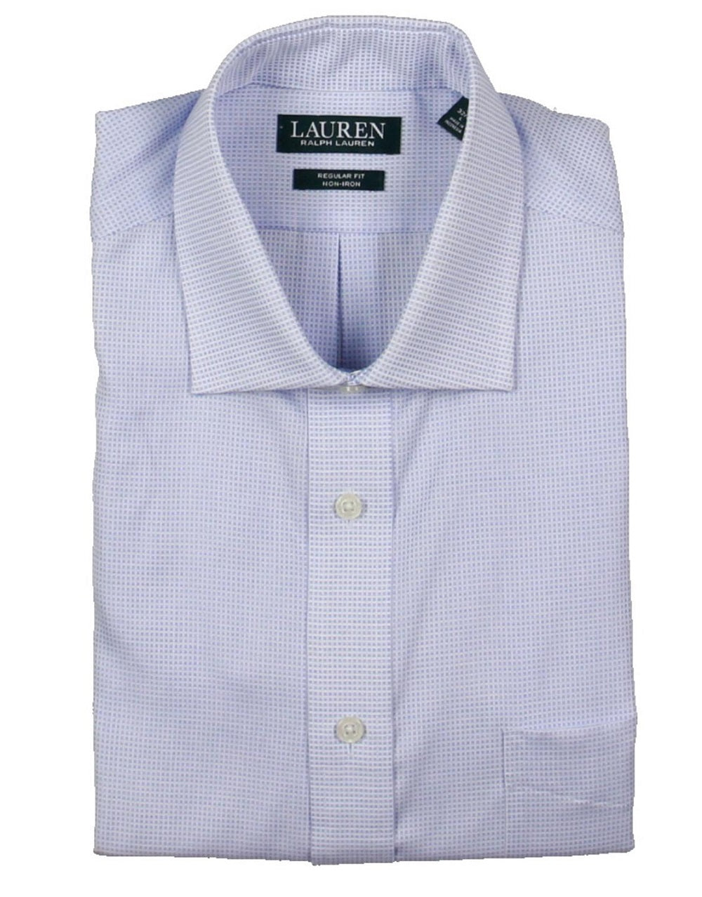 Ralph Lauren Men's Cotton Pocket Button Down Shirt Blue Size 16X32X33