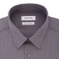 Calvin Klein Men's Slim Fit Stretch Dress Shirt Gray Size 16.5X34X35