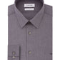Calvin Klein Men's Slim Fit Stretch Dress Shirt Gray Size 16.5X34X35