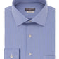 Van Heusen Men's Classic Regular Fit Flex Collar Stretch Check Dress Shirt Blue Size 16.5X36X37