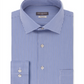Van Heusen Men's Classic Regular Fit Flex Collar Stretch Check Dress Shirt Blue Size 16.5X36X37