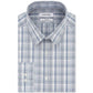 Calvin Klein Men's Steel+ Slim-Fit Non-Iron Performance Multi-Check Dress Shirt Green Size 15X34-35