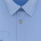 Calvin Klein Non-Iron Slim Fit Performance Dress Shirt Blue Size 16.5 36/37
