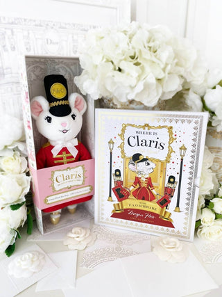 Bunnies By The Bay - Claris The Chicest Mouse In Paris Fao Toy Soldier Plush