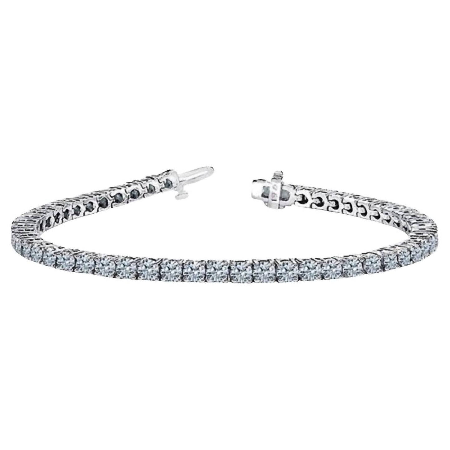 Diana M Jewels - 3.00 Cts Diamond Tennis Bracelet