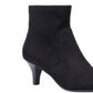 Impo Women's Noria Fabric Pointed Toe Ankle Fashion Boots Black Size 9.5M