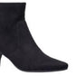 Impo Women's Noria Fabric Pointed Toe Ankle Fashion Boots Black Size 9.5M
