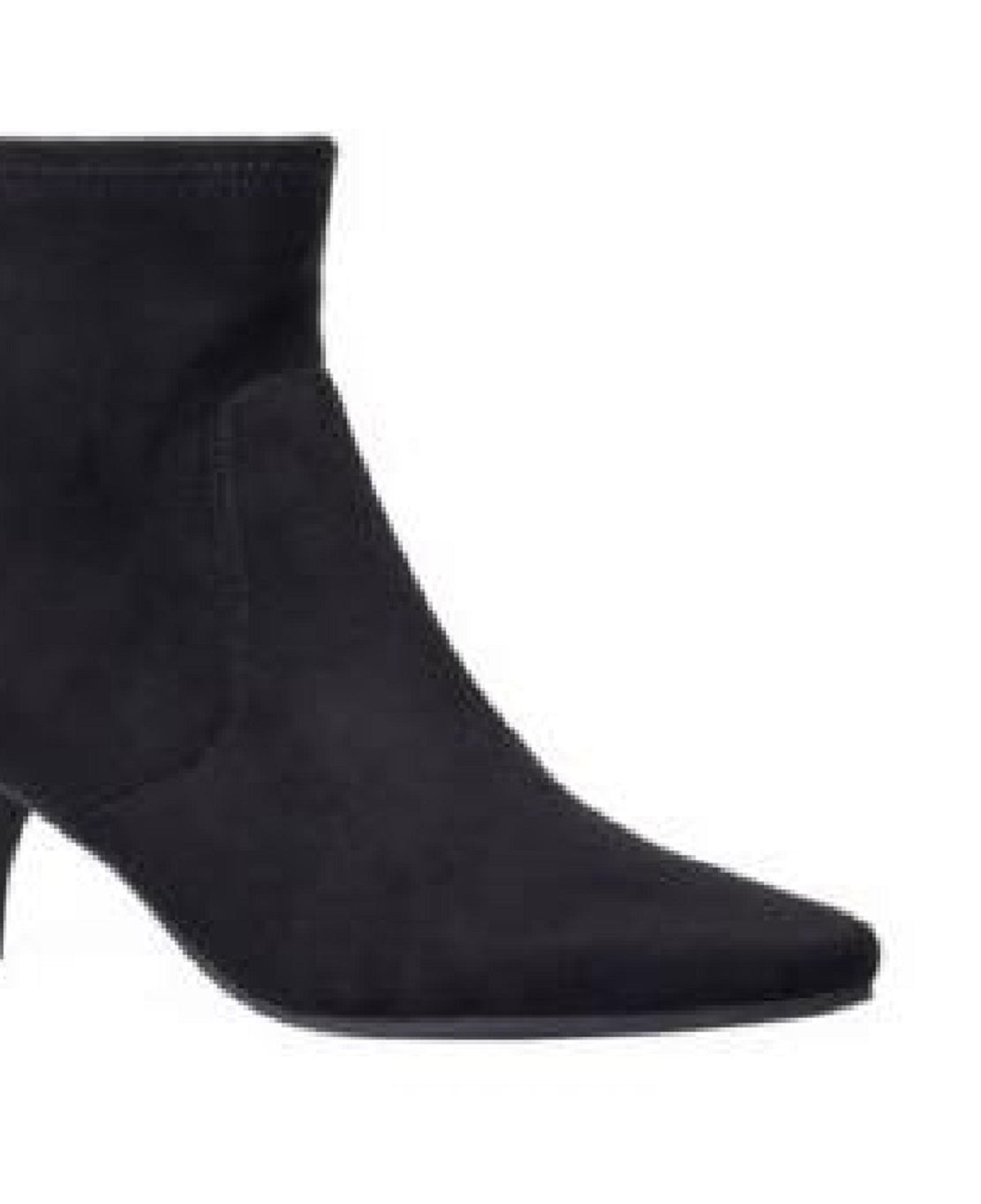 Impo Women's Noria Fabric Pointed Toe Ankle Fashion Boots Black Size 9.5M
