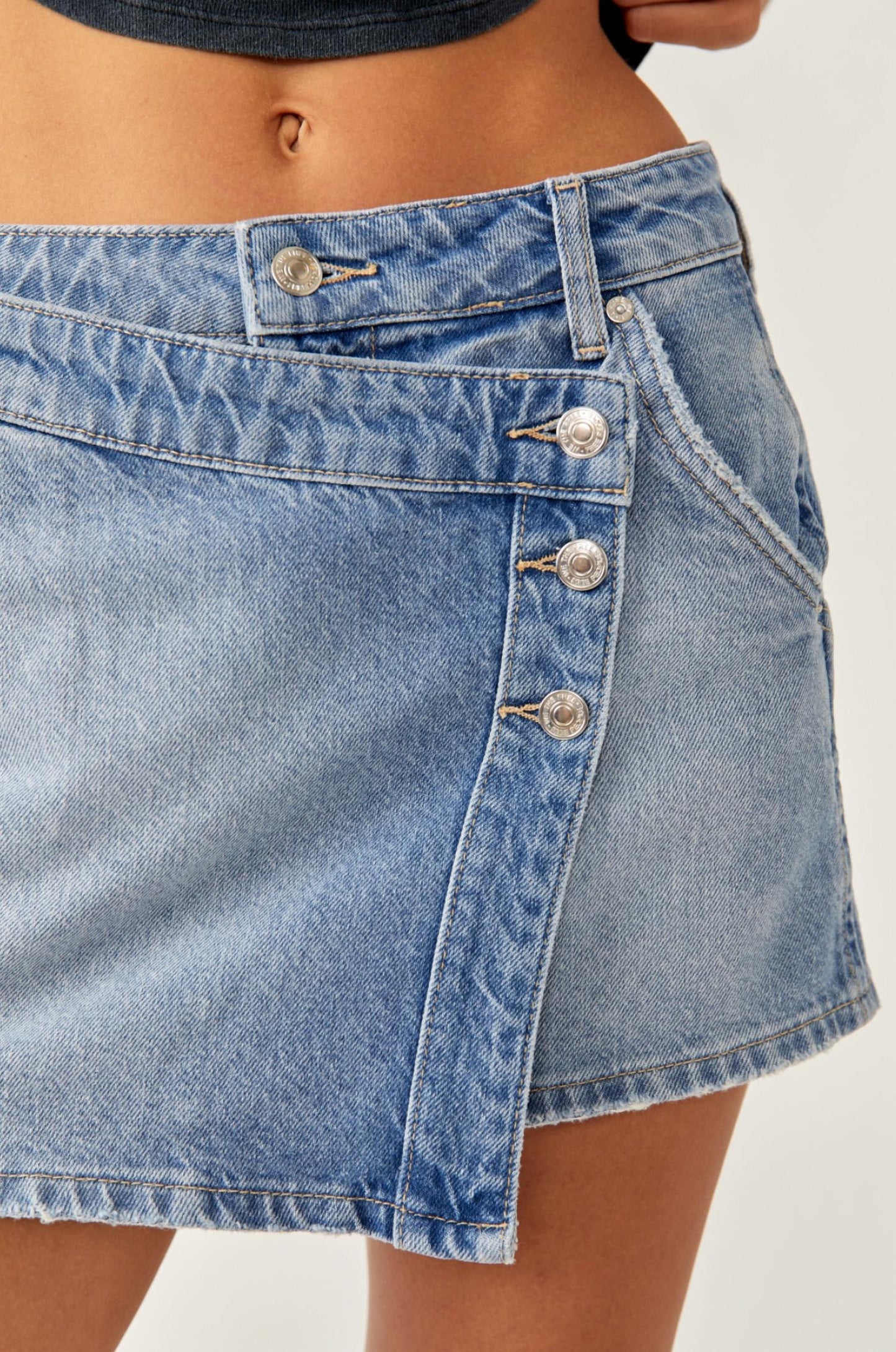Free People - Wynne Denim Skirt