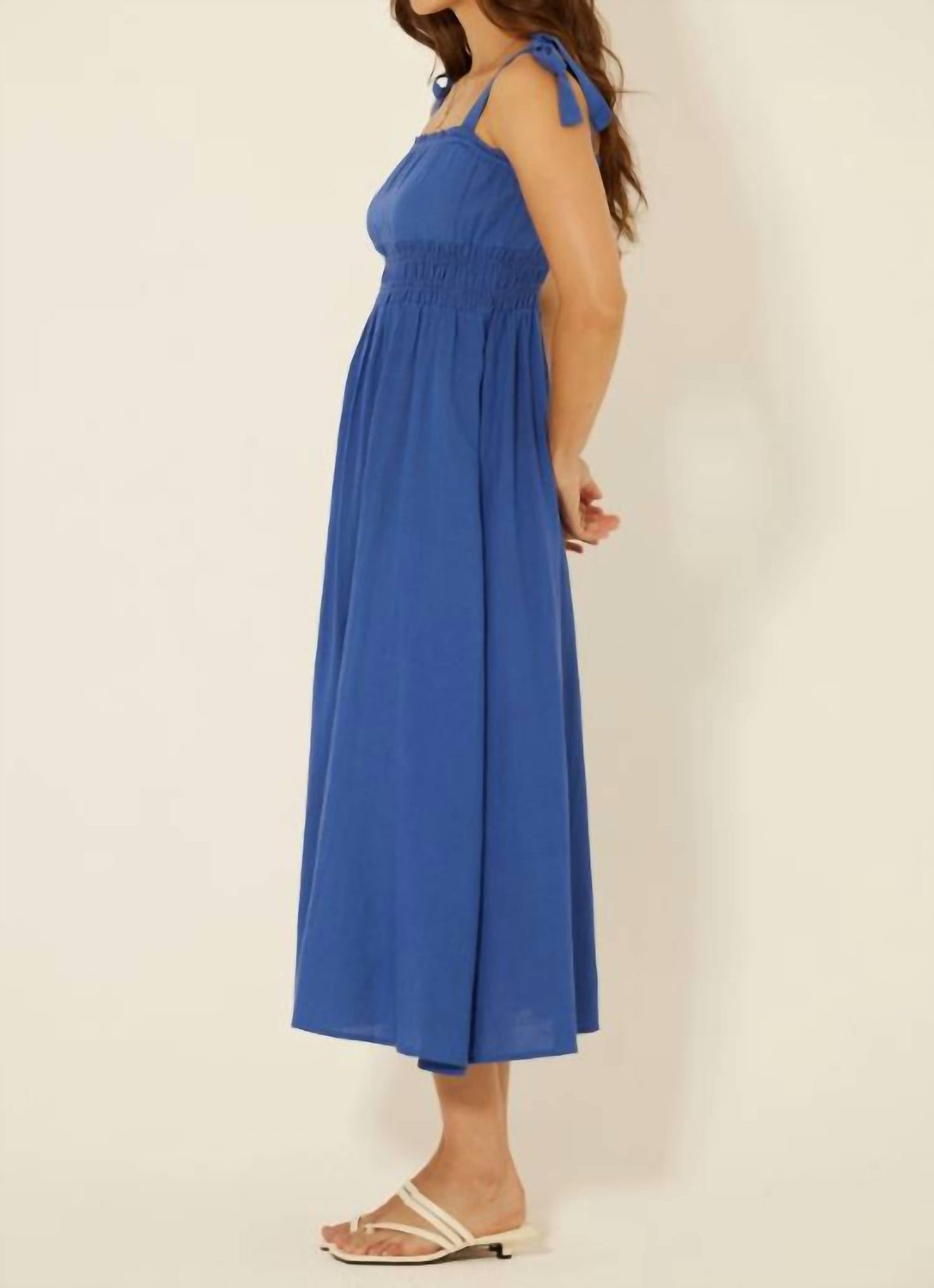 Bila77 - Midi Babydoll Dress