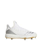 adidas Men's Icon 4 Baseball Cleat White Size 7 D(M) US